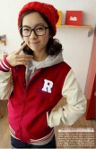 Moletom Baseball Red