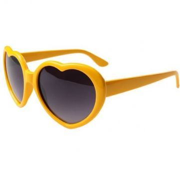 Óculos Heart Yellow